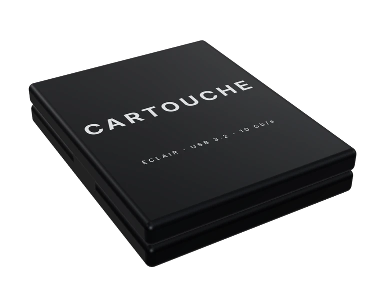 Rendu 3D de CARTOUCHE Éclair (coque en conception)